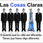 Hay que tener las cosas claras